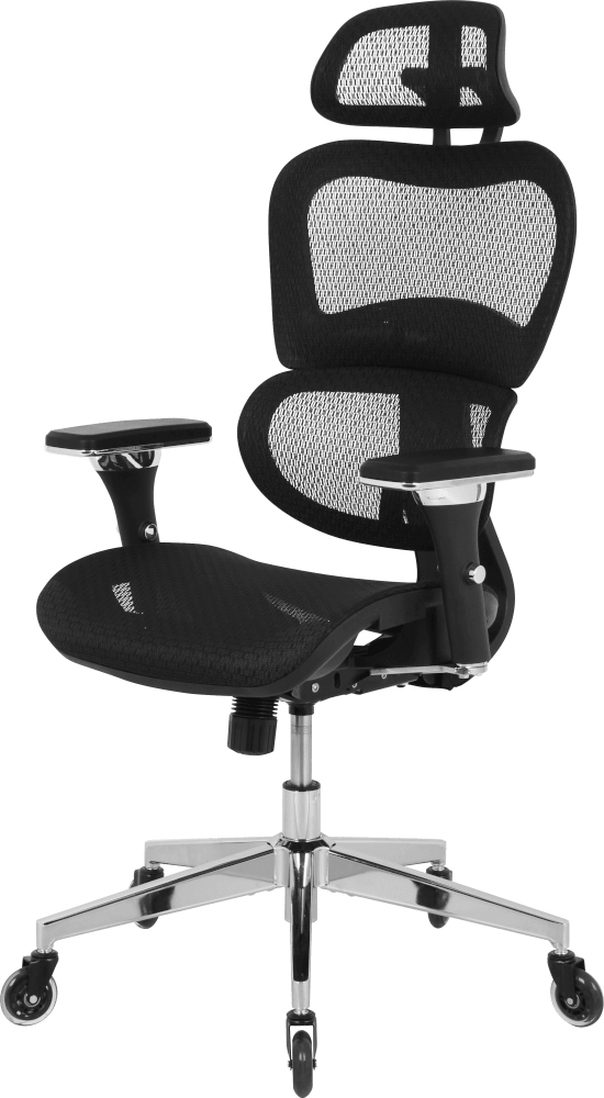 เก้าอี้ทำงาน เพื่อสุขภาพ ADAM รุ่น DOT1 ERGO CHAIR BLACK ONYX สีดำ_0